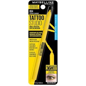 NWT Limited Edition Maybelline Tattoo Studio Eyeliner - Citrus Charge